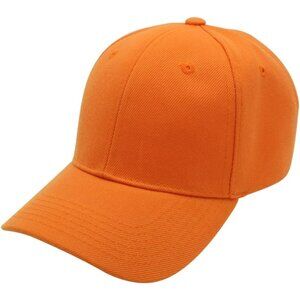 Baseball Cap Orange Men Women Hat